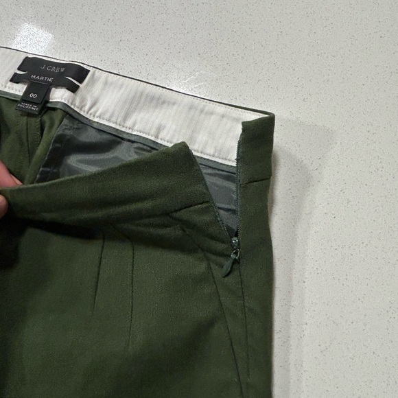J. Crew Olive Martie Trousers - Picture 5 of 6